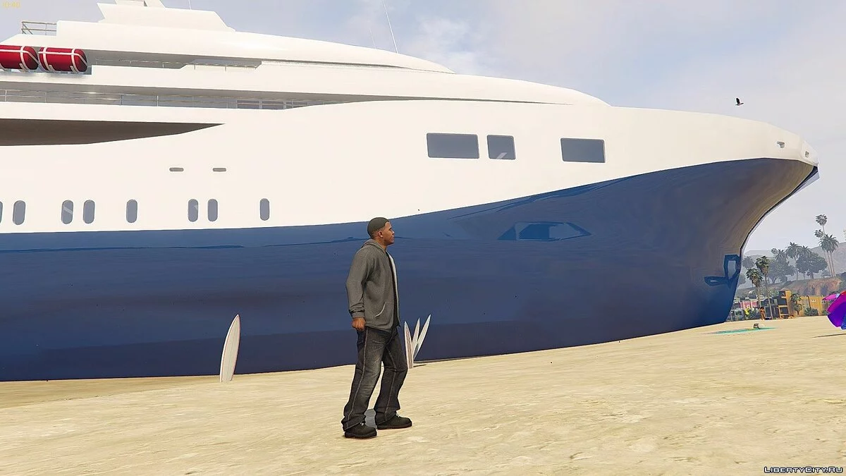 Drivable Yacht IV [Add-On] / GTA 5