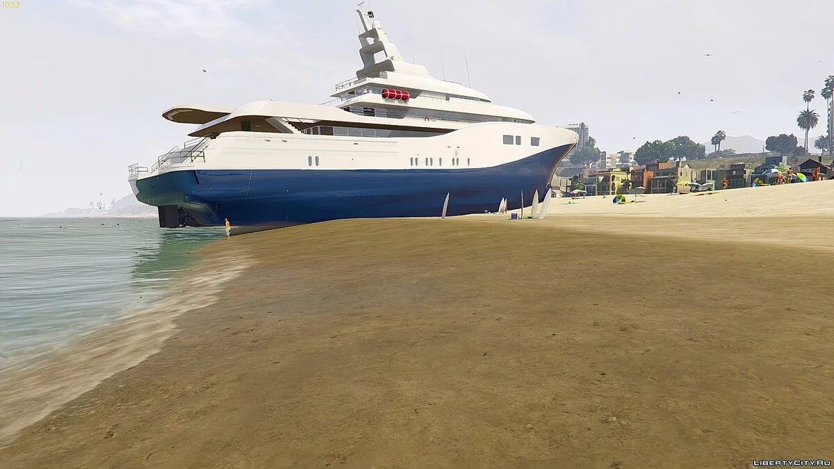 Drivable Yacht IV [Add-On] / GTA 5