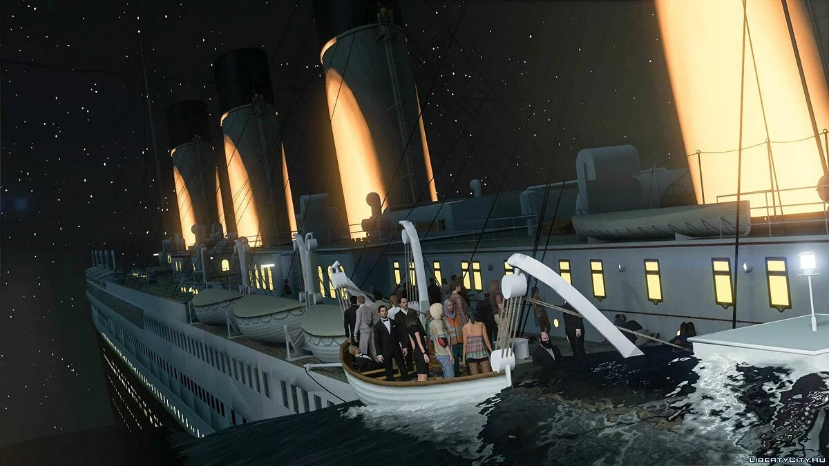 RMS Titanic [HQ | Add-On] 4.0 / GTA 5