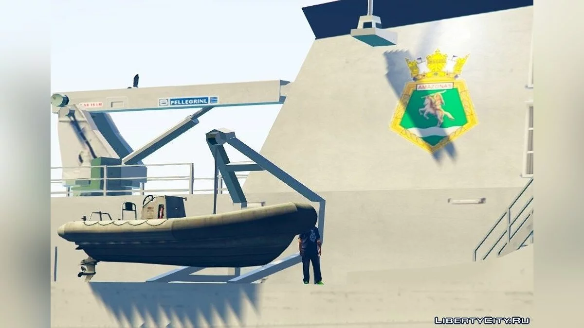 Class P-120 Amazonas Smoke + Gun [Add-On] 1.0 / GTA 5