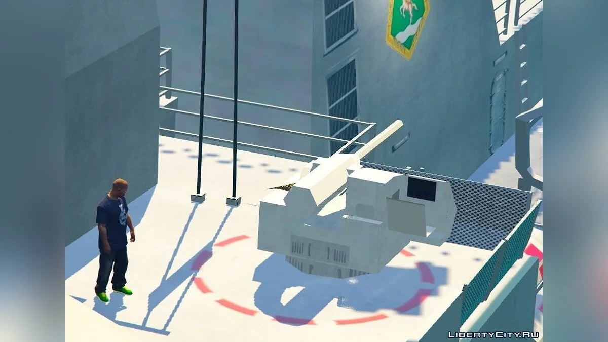 Class P-120 Amazonas Smoke + Gun [Add-On] 1.0 / GTA 5