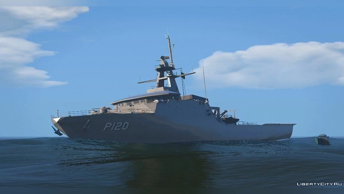 Class P-120 Amazonas Smoke + Gun [Add-On] 2.0 / GTA 5