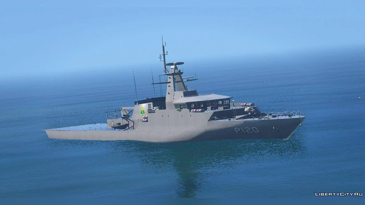 Class P-120 Amazonas Smoke + Gun [Add-On] 2.0 / GTA 5