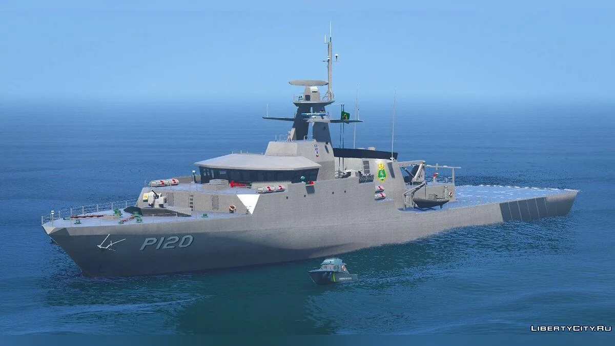 Class P-120 Amazonas Smoke + Gun [Add-On] 2.0 / GTA 5