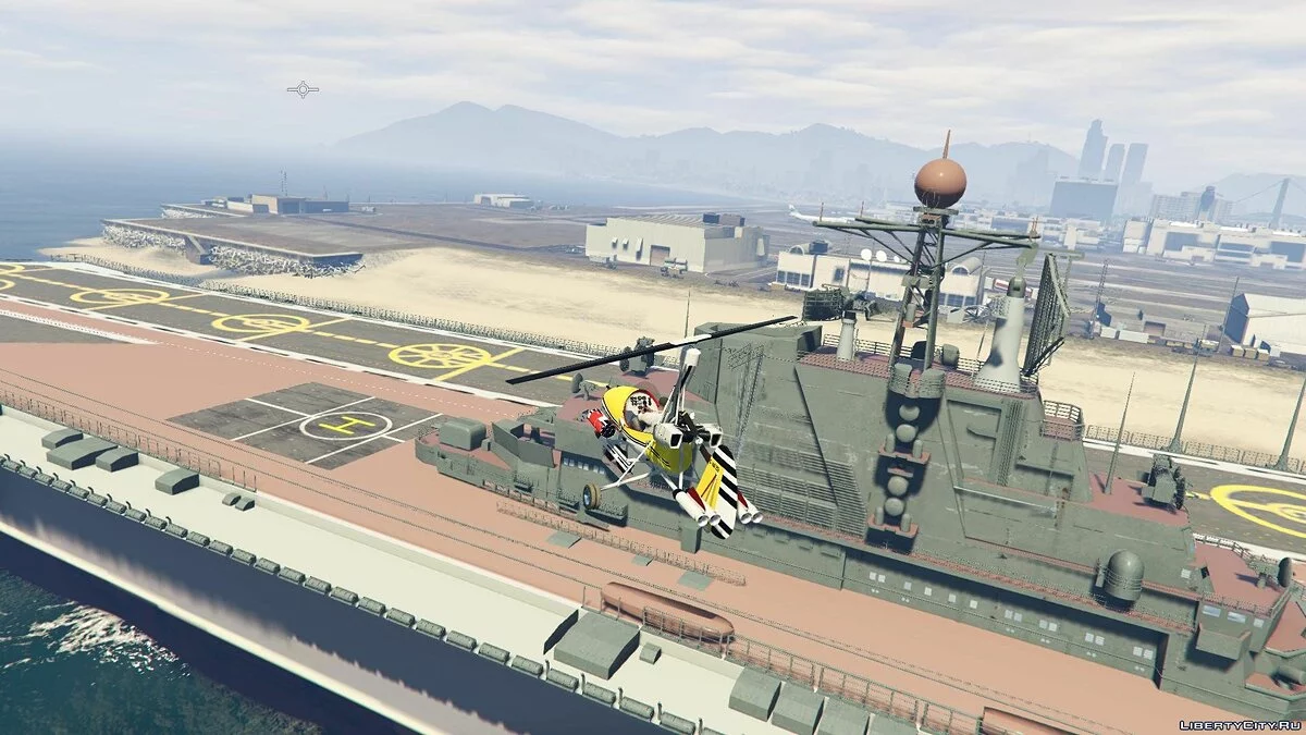 Drivable Aircraft Carrier [Add-On] / GTA 5