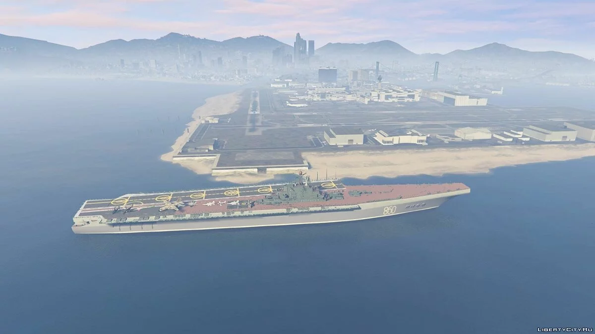 Drivable Aircraft Carrier [Add-On] / GTA 5