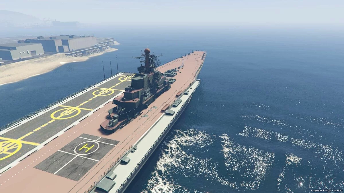 Drivable Aircraft Carrier [Add-On] / GTA 5