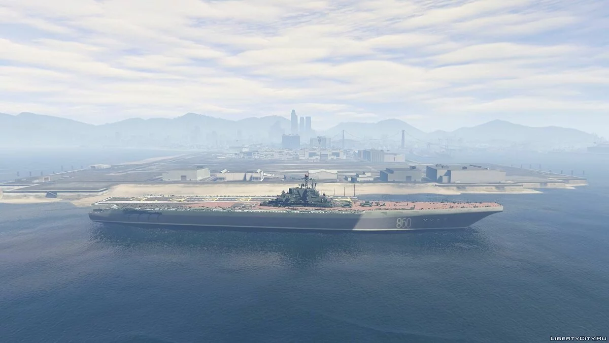 Drivable Aircraft Carrier [Add-On] / GTA 5