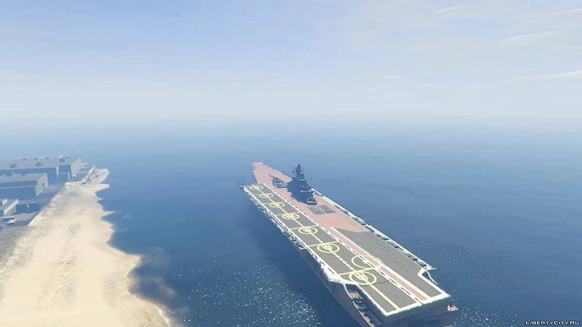 Drivable Aircraft Carrier [Add-On] / GTA 5