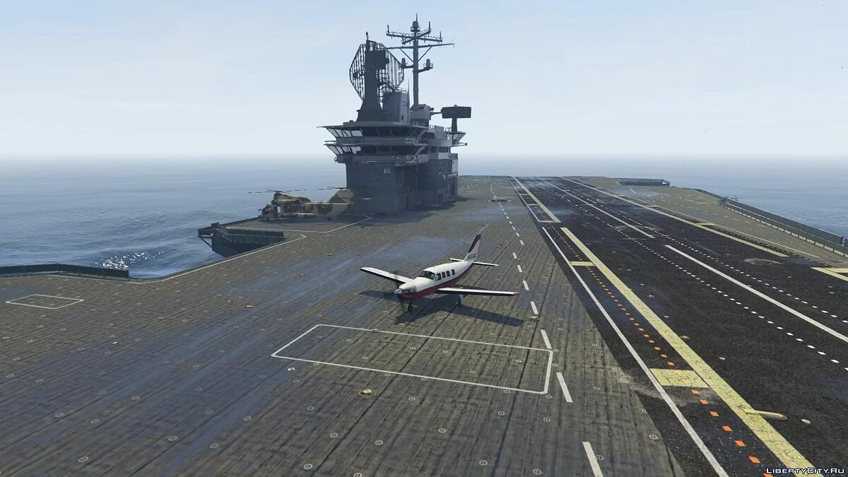 Drivable enhanced aircraft carrier [Add-On] / GTA 5
