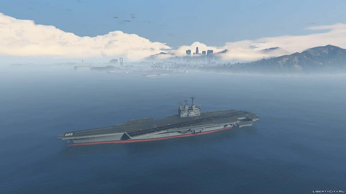 Drivable enhanced aircraft carrier [Add-On] / GTA 5