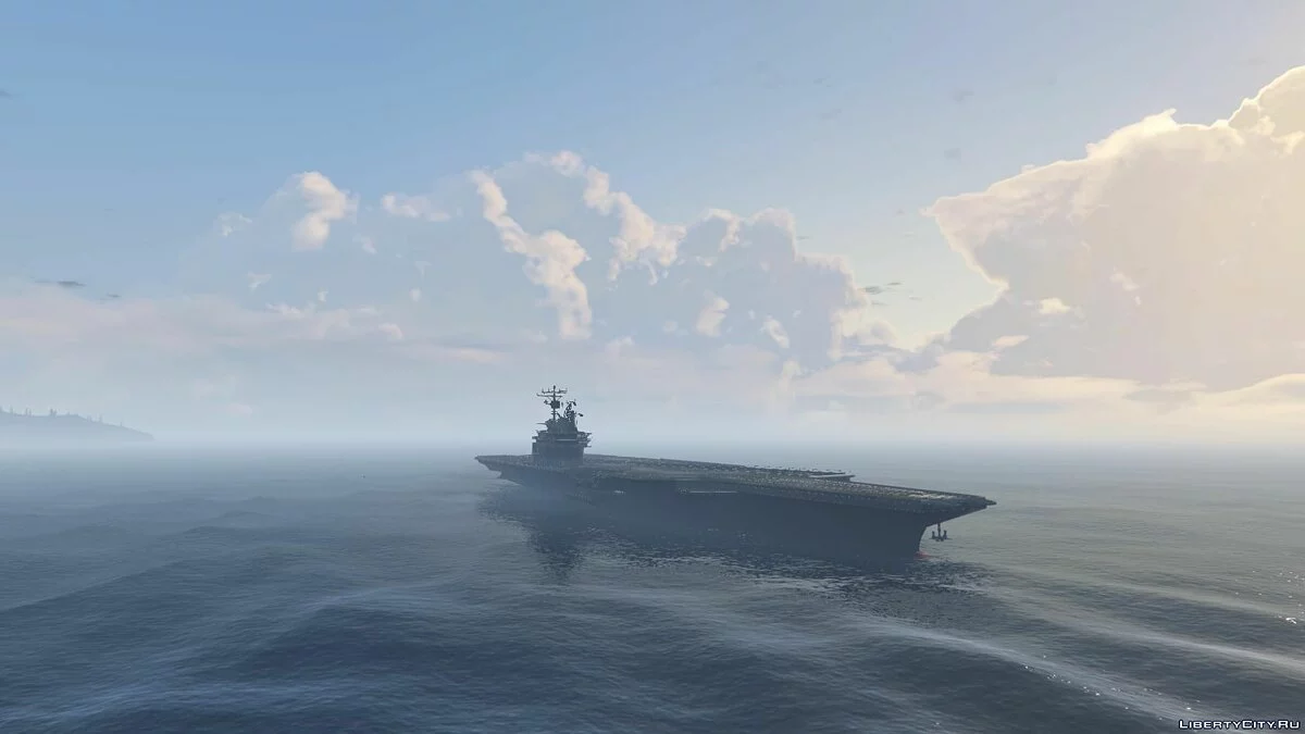 Drivable enhanced aircraft carrier [Add-On] / GTA 5