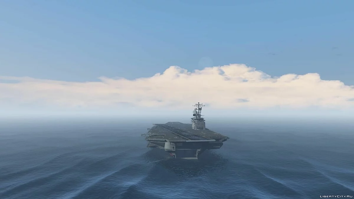 Drivable enhanced aircraft carrier [Add-On] / GTA 5