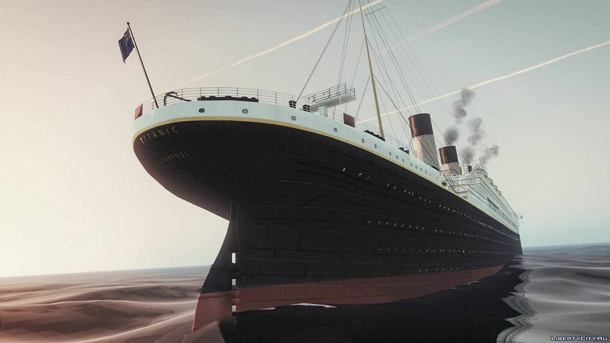 Скачать 1912 RMS Titanic [HQ | Add-On] 5.0 для GTA 5