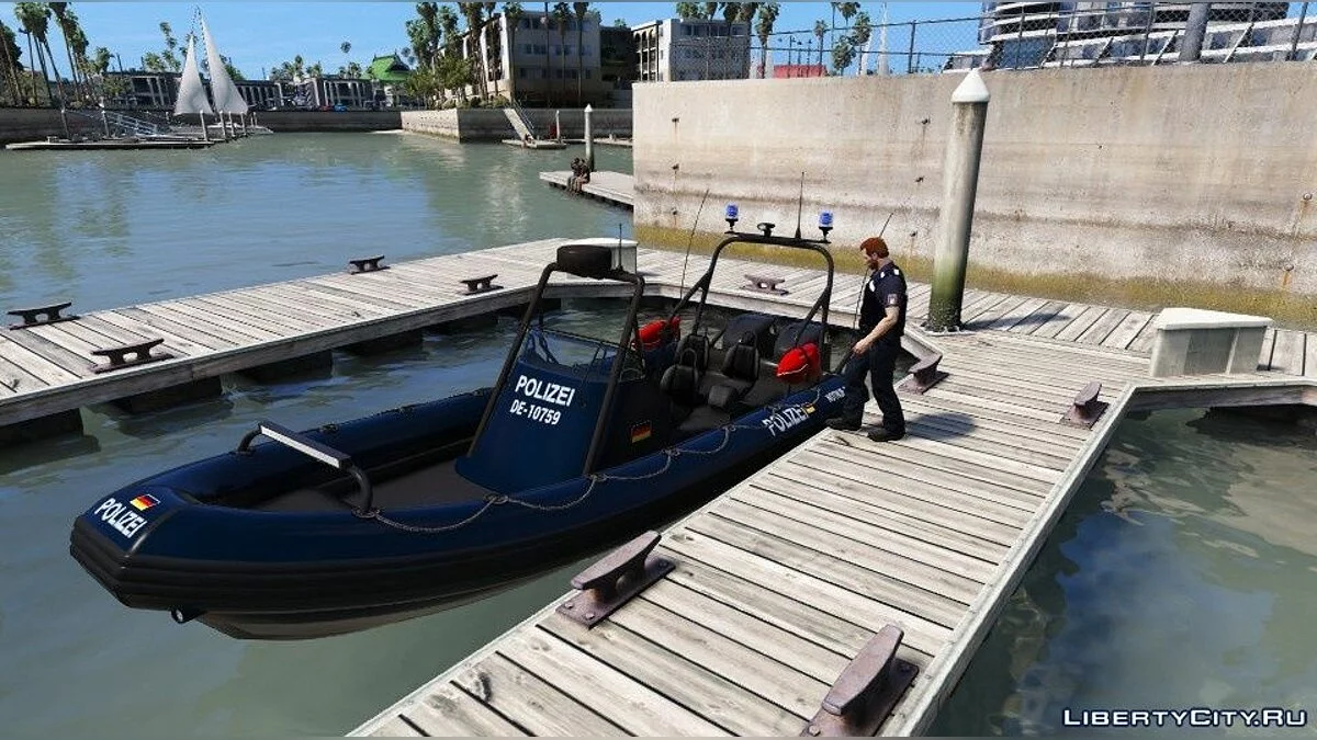 Wasserschutzpolizei Boot (Germany) [Non - ELS] 1.0 / GTA 5