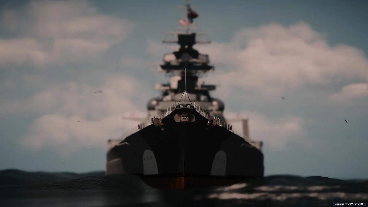 Bismarck-Class Battleship ♚ KMS Bismarck【ADD-ON】 1.1 / GTA 5