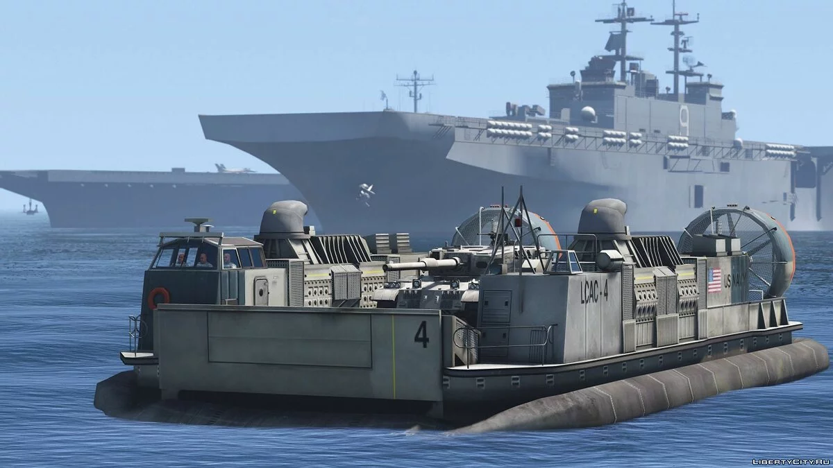 US Navy LCAC Hovercraft 1.0 / GTA 5