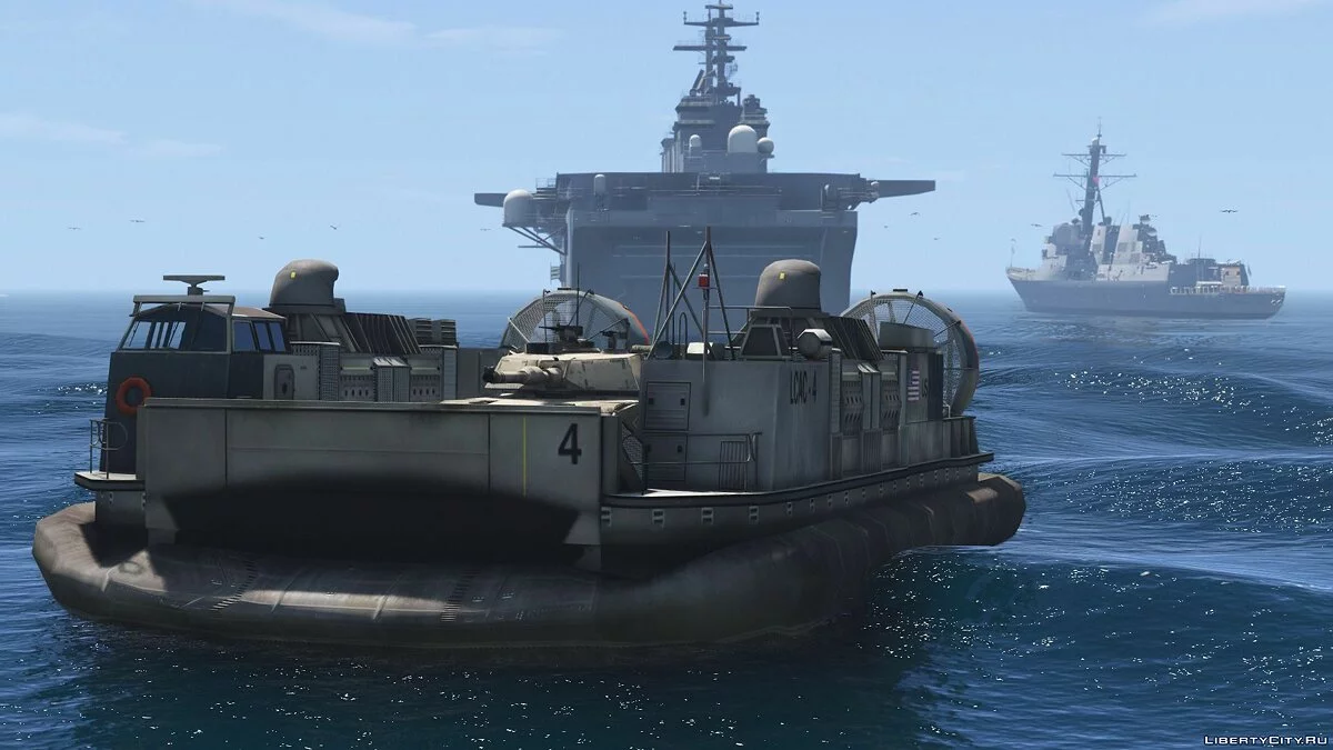 US Navy LCAC Hovercraft 1.0 / GTA 5