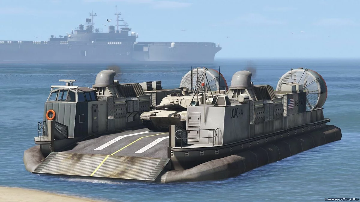 US Navy LCAC Hovercraft 1.0 / GTA 5