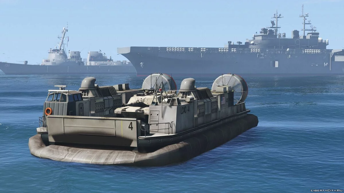 US Navy LCAC Hovercraft 1.0 / GTA 5