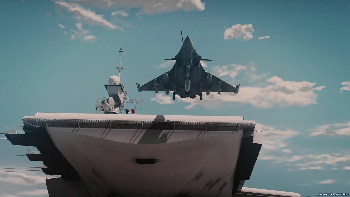 French aircraft carrier Charles de Gaulle [Add-on] V1 / GTA 5