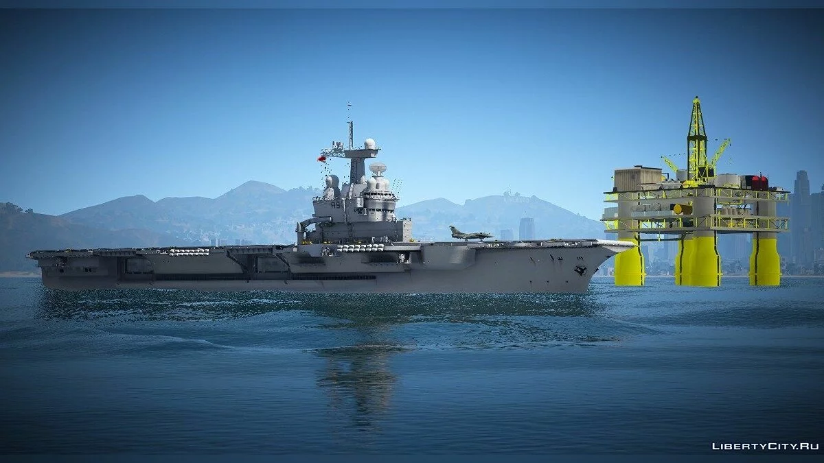 French aircraft carrier Charles de Gaulle [Add-on] V1 / GTA 5