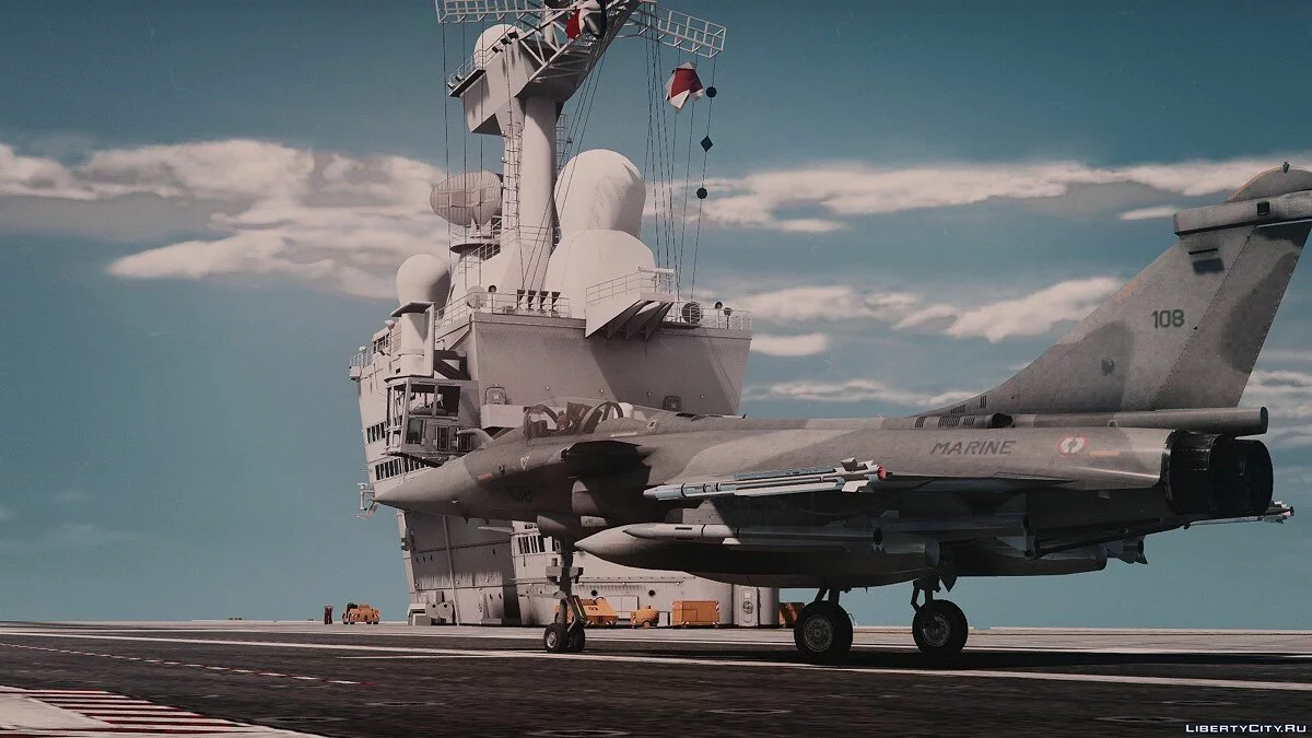 French aircraft carrier Charles de Gaulle [Add-on] V1 / GTA 5