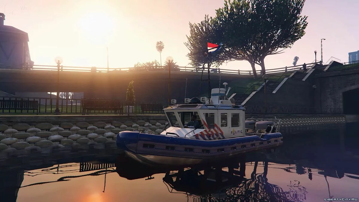 Nederlandse Politieboot / Dutch Police Boat [ELS | Replace] 1.0 / GTA 5