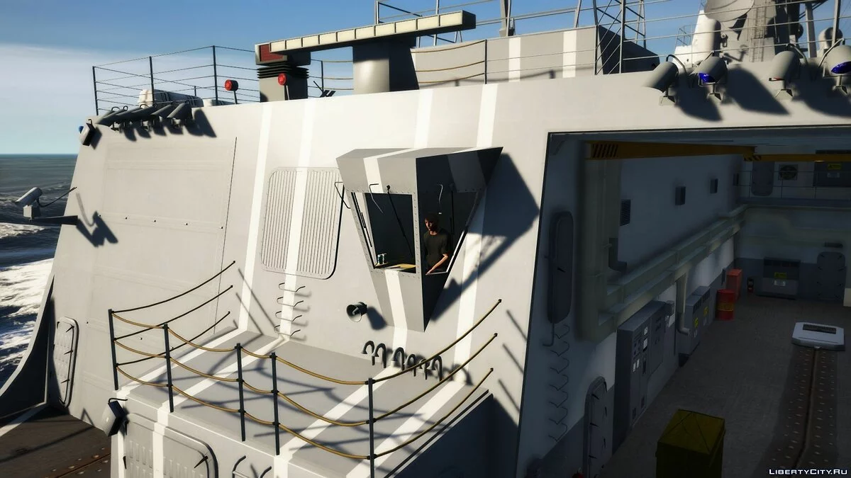 DDG-151 Nathan James [Add-On | Interior | Custom layout] 2.0 / GTA 5