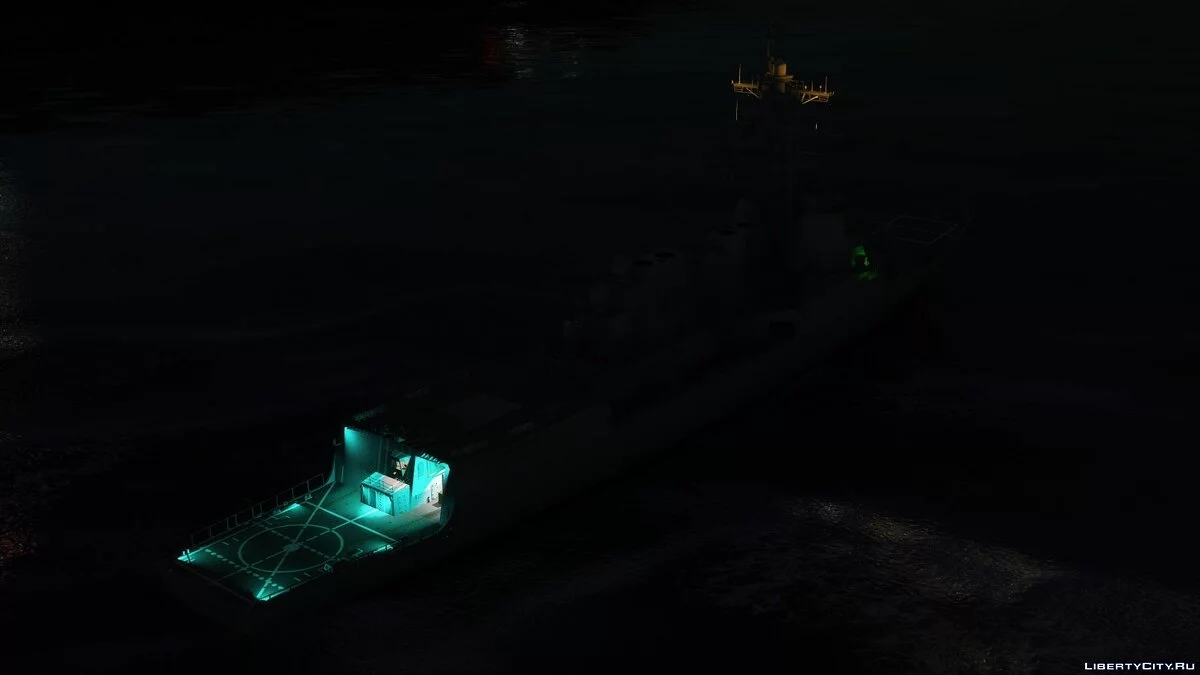 DDG-151 Nathan James [Add-On | Interior | Custom layout] 2.0 / GTA 5