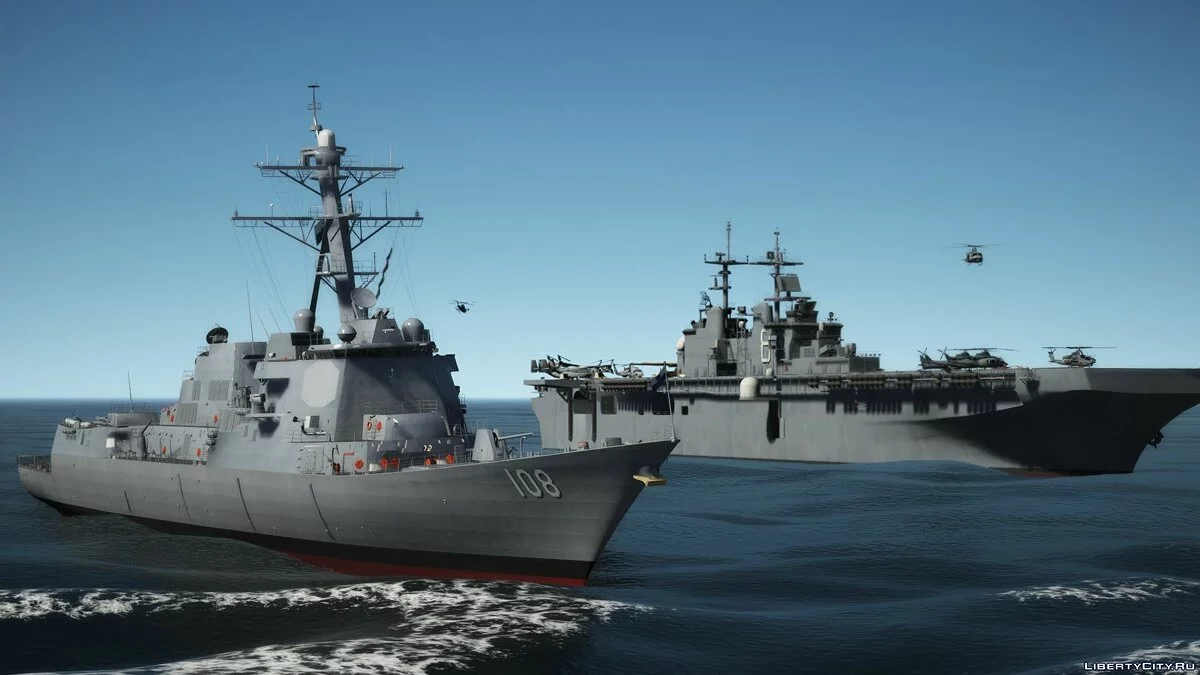 DDG-151 Nathan James [Add-On | Interior | Custom layout] 2.0 / GTA 5