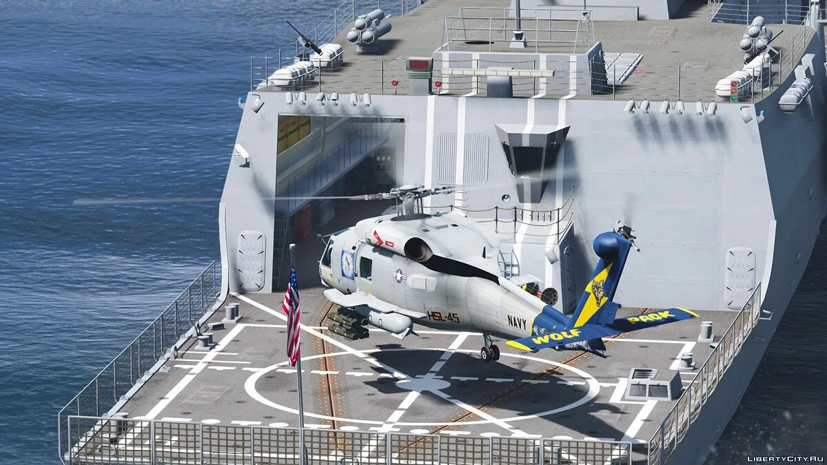 DDG-151 Nathan James [Add-On | Interior | Custom layout] 2.0 / GTA 5