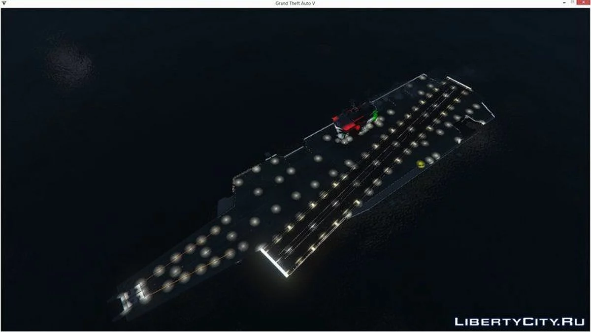 Driveable Enhanced Aircraft Carrier [Add-On] / GTA 5