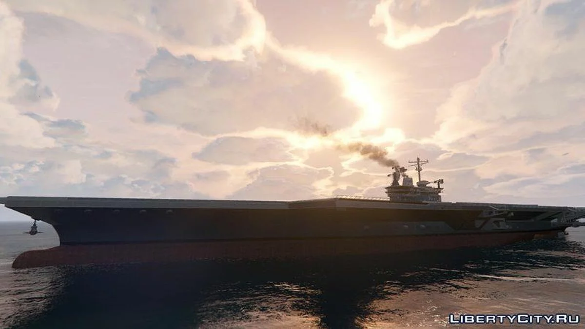 Driveable Enhanced Aircraft Carrier [Add-On] / GTA 5