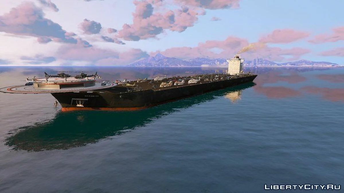 Helicarrier Ocean III [Add-On] / GTA 5