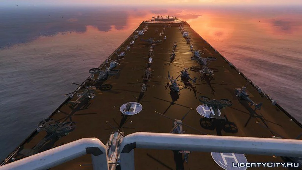 Helicarrier Ocean III [Add-On] / GTA 5