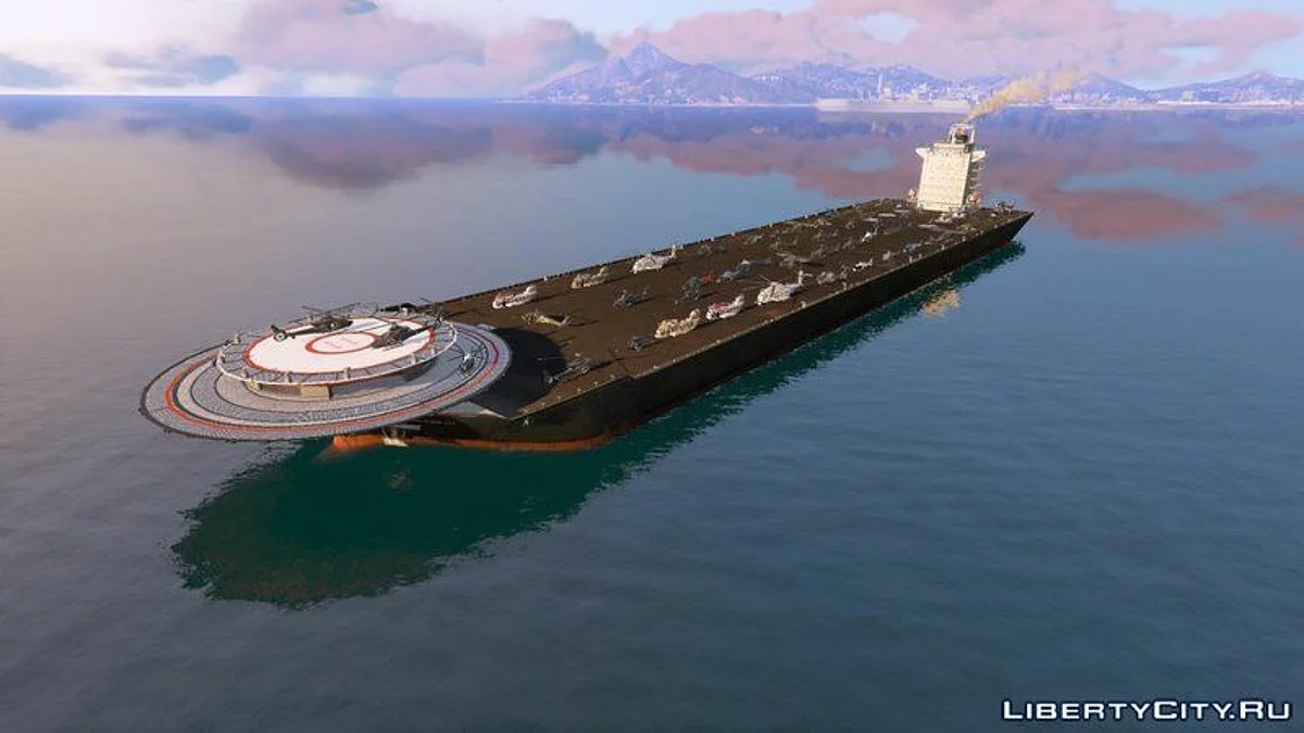 Helicarrier Ocean III [Add-On] / GTA 5