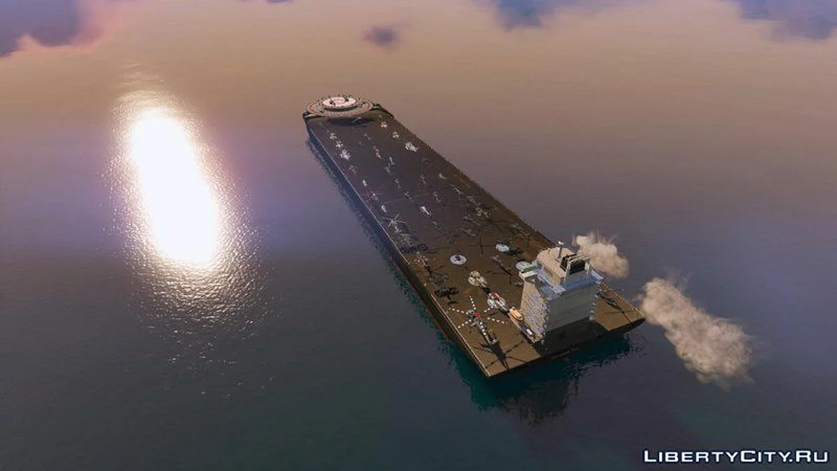 Helicarrier Ocean III [Add-On] / GTA 5