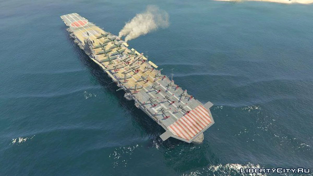 Hiryu Aircraft Carrier [Add-On] / GTA 5
