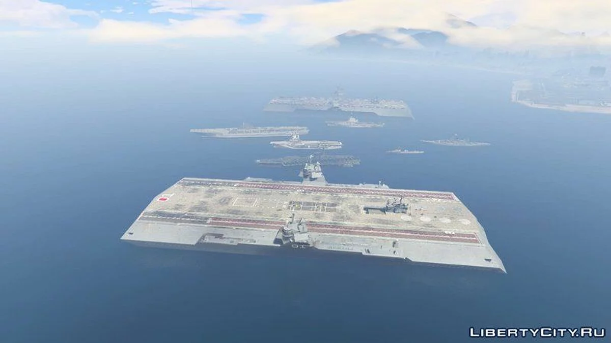 Mega Aircraft Carrier [Add-On] / GTA 5