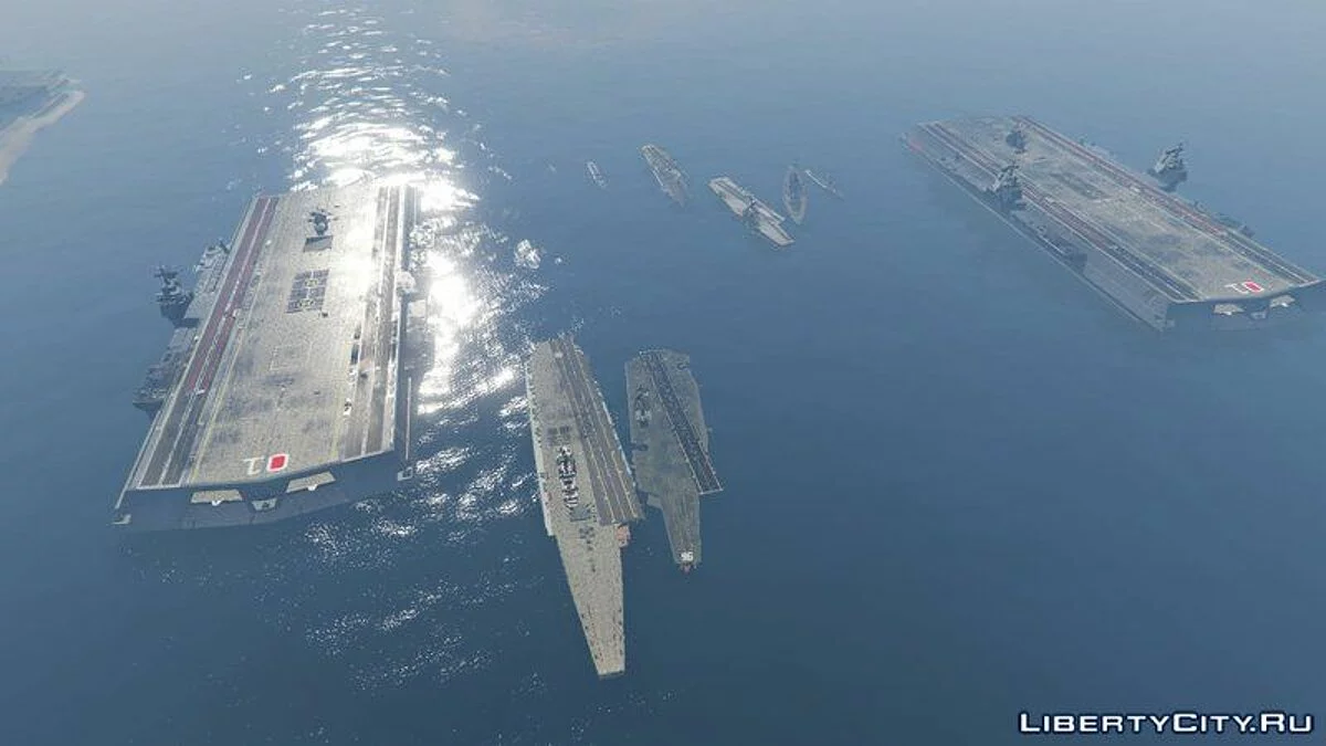 Mega Aircraft Carrier [Add-On] / GTA 5