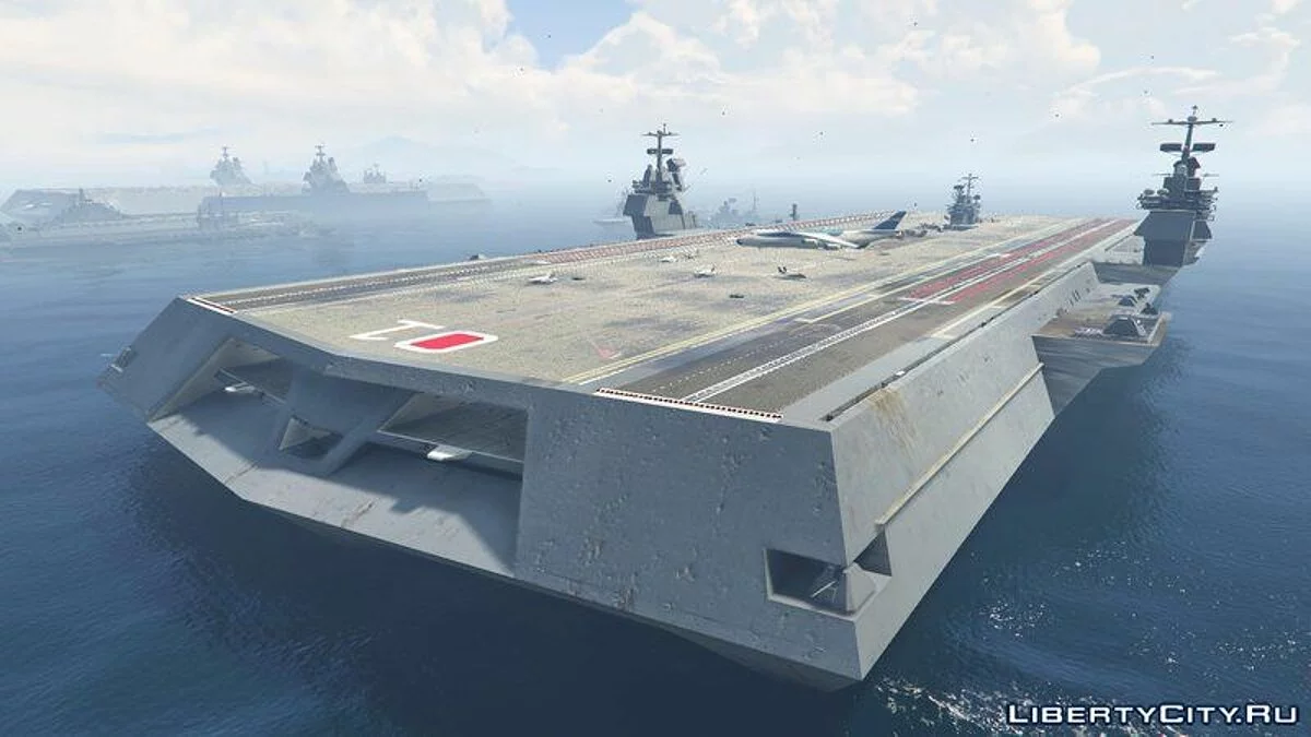 Mega Aircraft Carrier [Add-On] / GTA 5