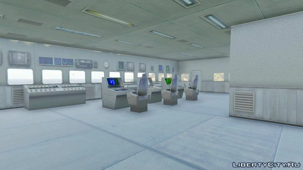 Oil Rig Dual Crane-Vessel [Add-On] / GTA 5