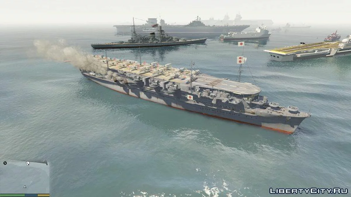 Ryujo 1944 Aircraft Carrier [Add-On] / GTA 5