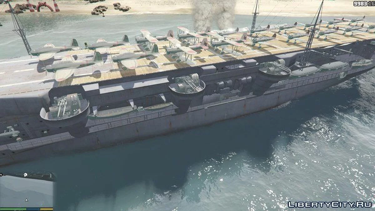 Ryujo 1944 Aircraft Carrier [Add-On] / GTA 5