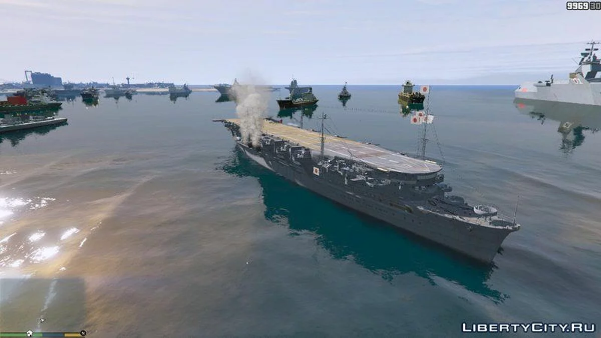 Ryujo 1944 Aircraft Carrier [Add-On] / GTA 5