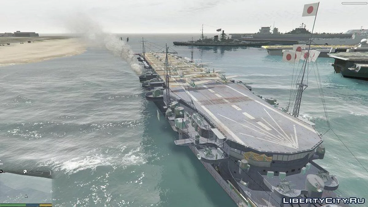 Ryujo 1944 Aircraft Carrier [Add-On] / GTA 5