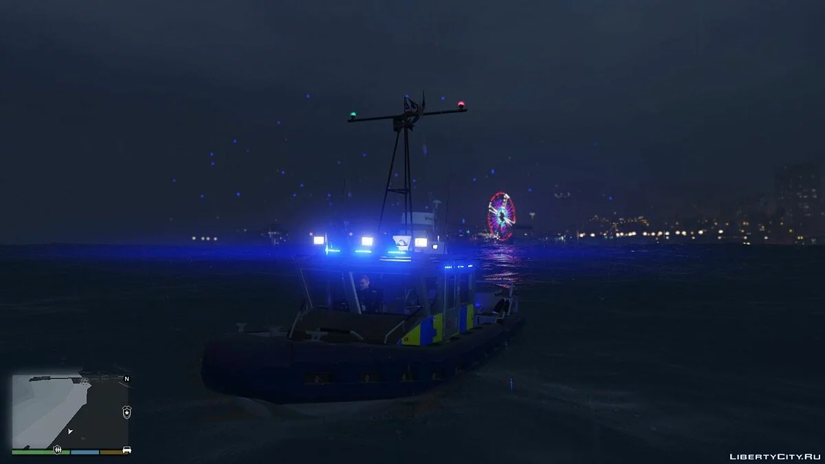 Полицейская лодка Великобритании / GTA 5