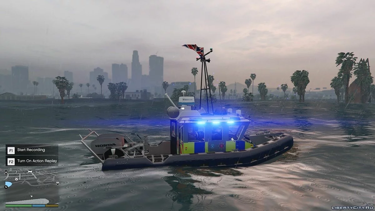 Полицейская лодка Великобритании / GTA 5