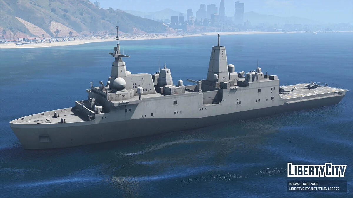 US Navy Fleet Surface Vessels [Add-On | Working weapons] 1.3 / GTA 5